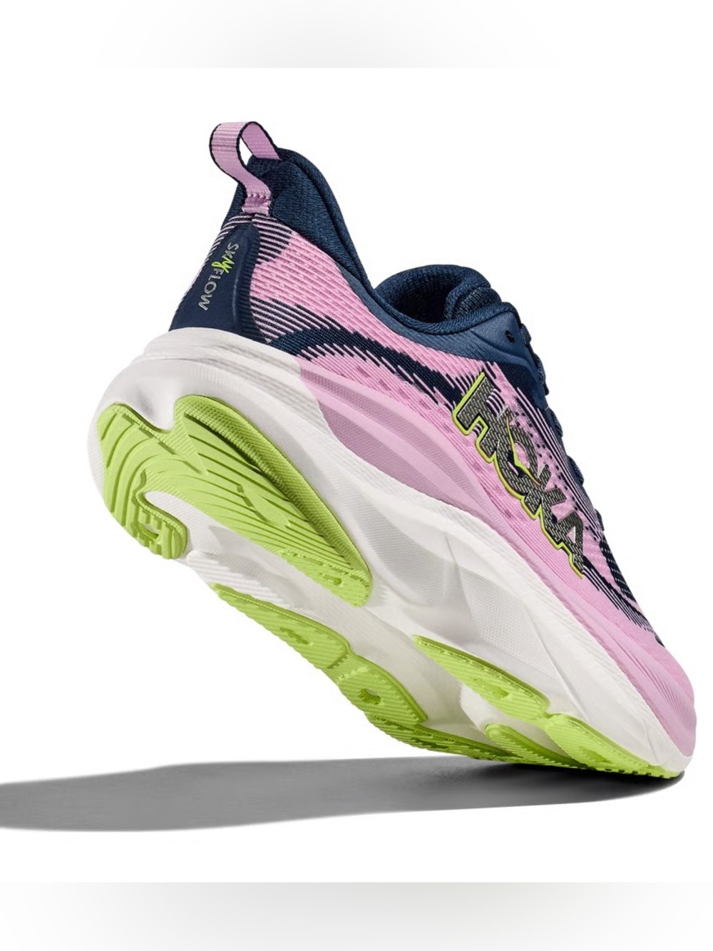 Hoka 💅 Skyflow Running Jogging Athletic Shoes Midnight Pink Twilight 1155113 MTW - Picture 9 of 14